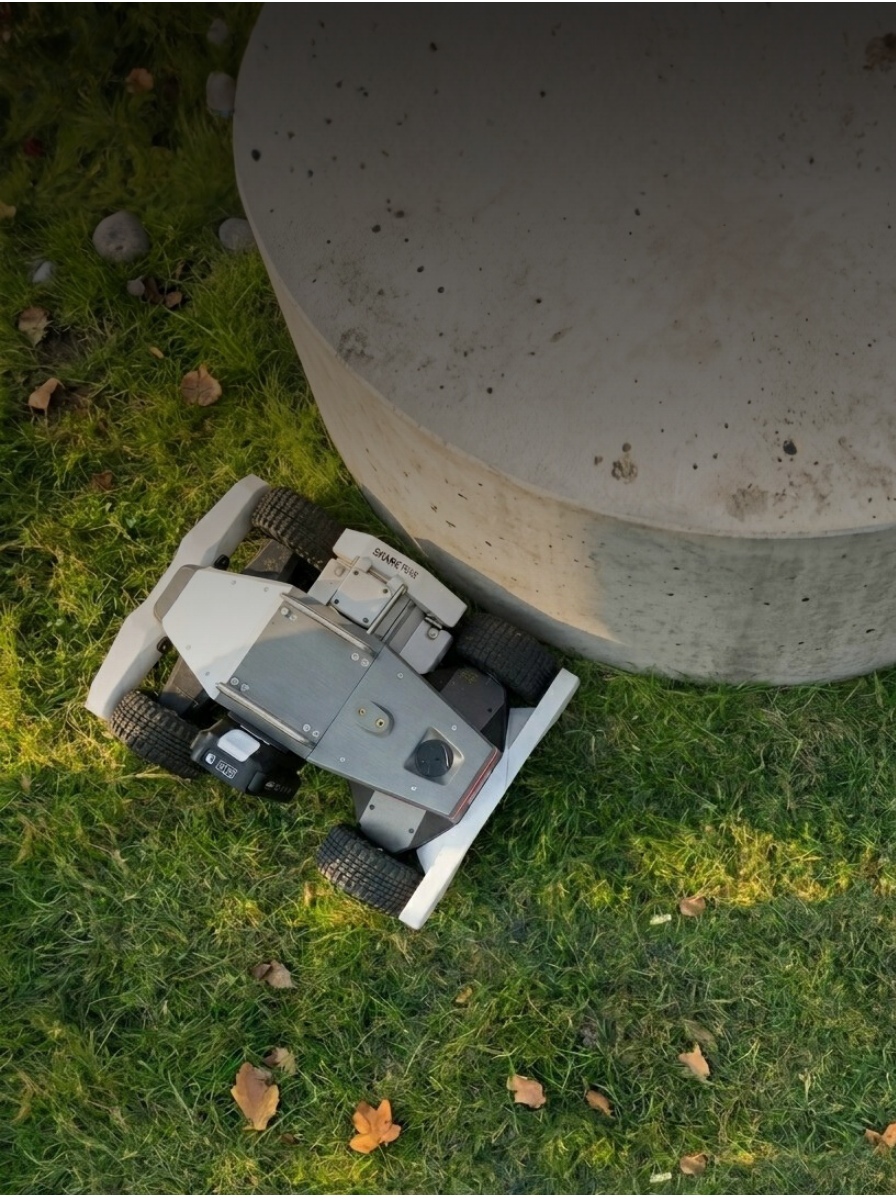 Side-mounted cutting head